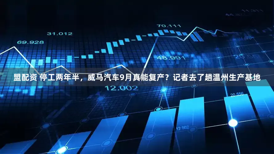 盟配资 停工两年半，威马汽车9月真能复产？记者去了趟温州生产基地